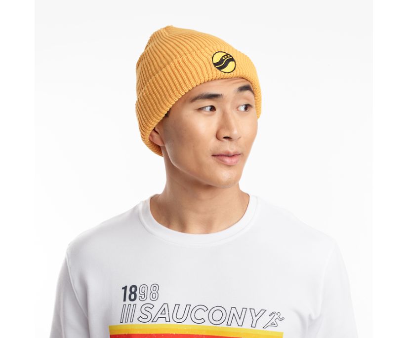 Saucony Rested Women\'s Beanies Yellow | AU 355JPQJ